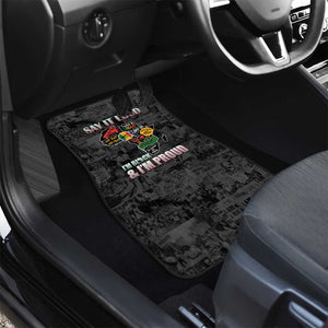 I'm Black and I'm Proud - Personalized African Car Mats