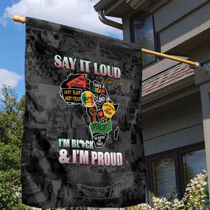 I'm Black and I'm Proud - Personalized African Garden Flag