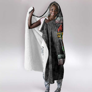 I'm Black and I'm Proud - Personalized African Hooded Blanket