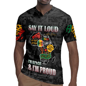 I'm Black and I'm Proud - Personalized African Rugby Jersey