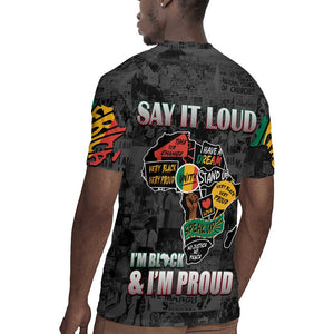 I'm Black and I'm Proud - Personalized African Rugby Jersey