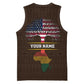 African Roots Design - Custom Personalized Basketball Jersey DT02