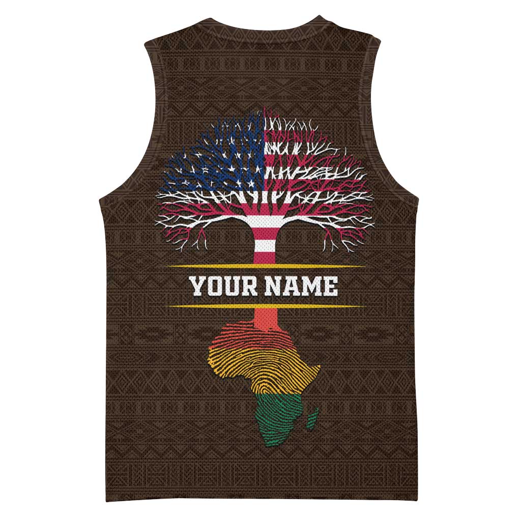 African Roots Design - Custom Personalized Basketball Jersey DT02