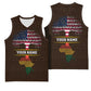 African Roots Design - Custom Personalized Basketball Jersey DT02