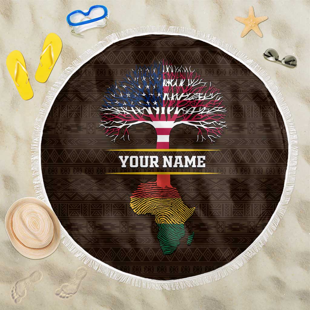 African Roots Design - Custom Personalized Beach Blanket