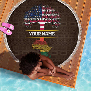 African Roots Design - Custom Personalized Beach Blanket