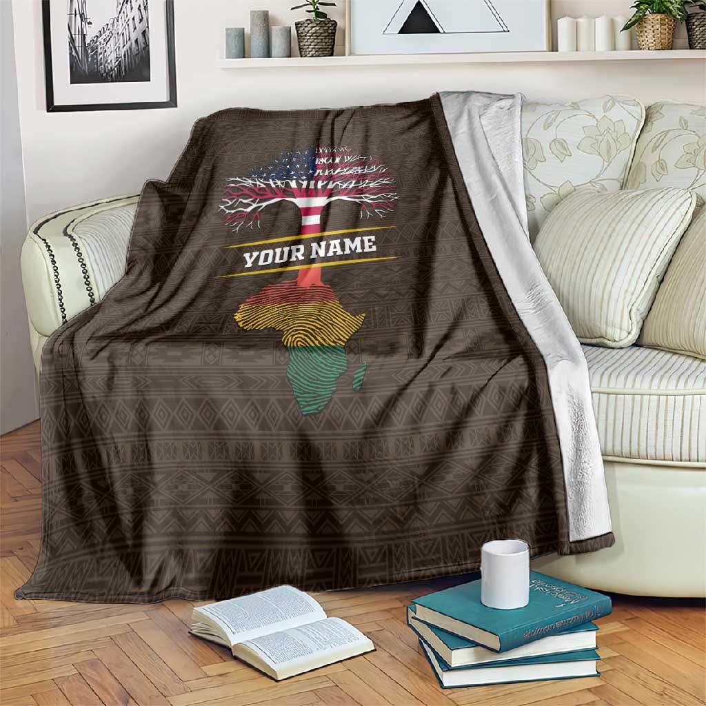 African Roots Design - Custom Personalized Blanket