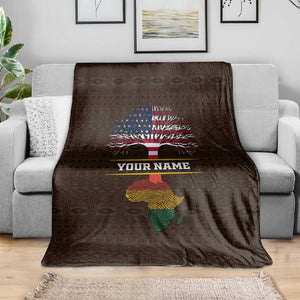 African Roots Design - Custom Personalized Blanket