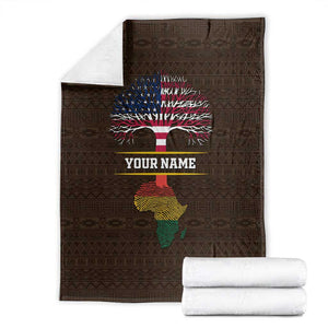 African Roots Design - Custom Personalized Blanket