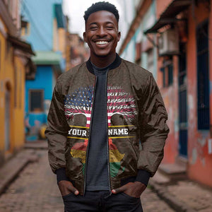 African Roots Design - Custom Personalized Bomber Jacket