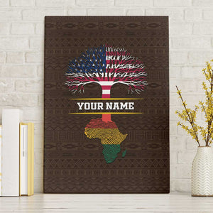 African Roots Design - Custom Personalized Canvas Wall Art