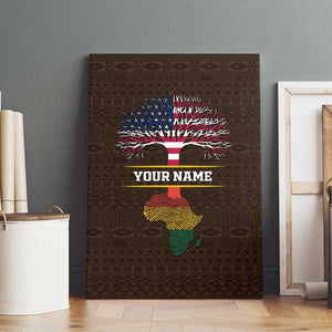 African Roots Design - Custom Personalized Canvas Wall Art