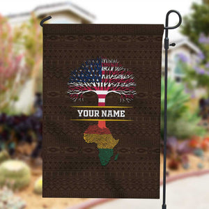 African Roots Design - Custom Personalized Garden Flag