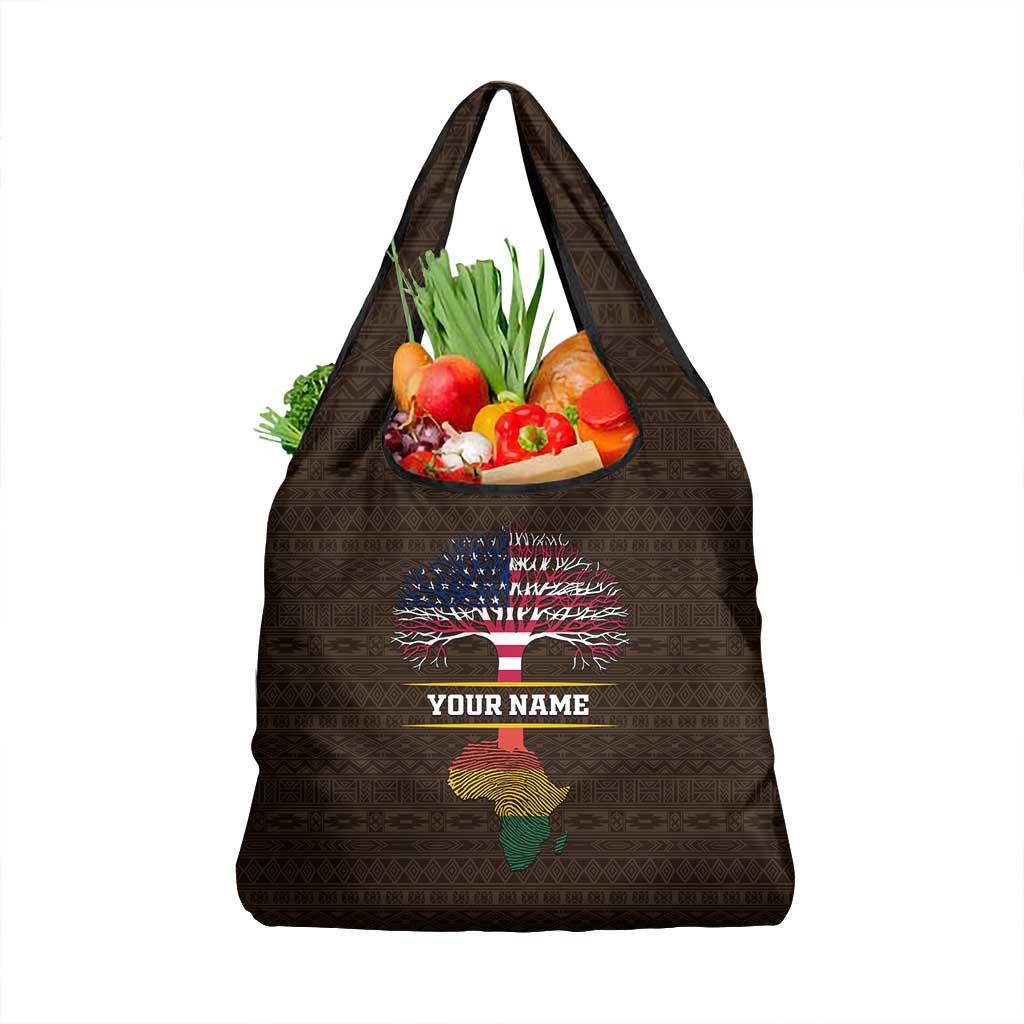 African Roots Design - Custom Personalized Grocery Bag