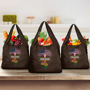 African Roots Design - Custom Personalized Grocery Bag