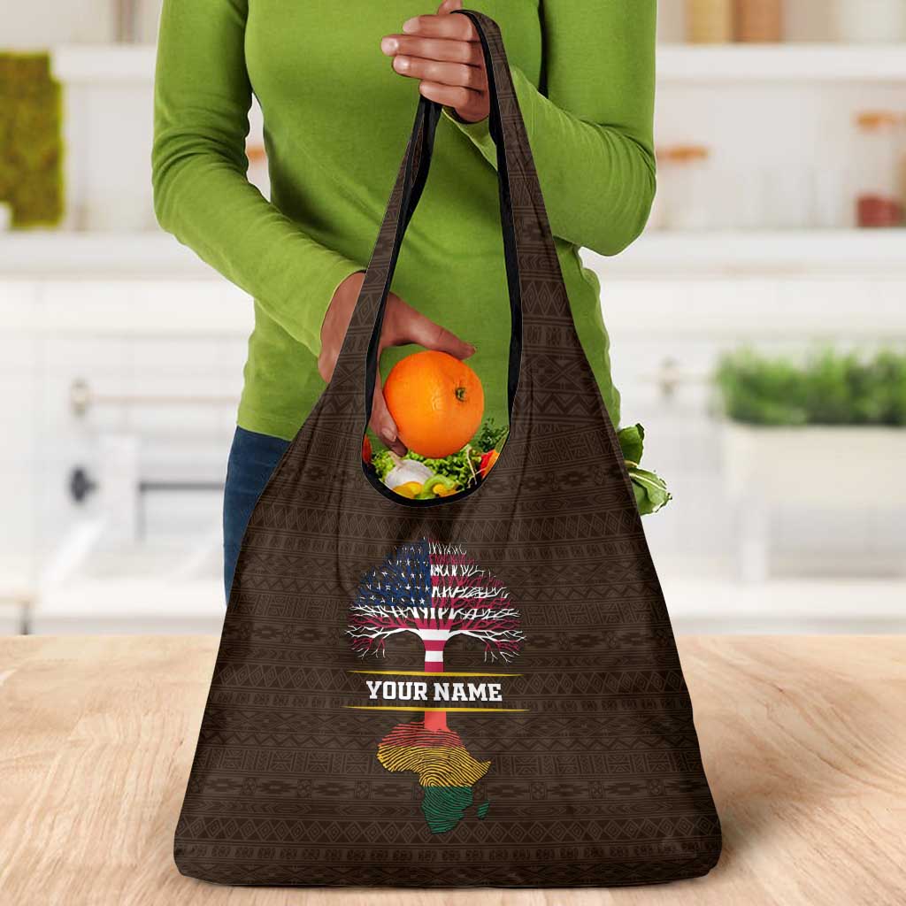 African Roots Design - Custom Personalized Grocery Bag