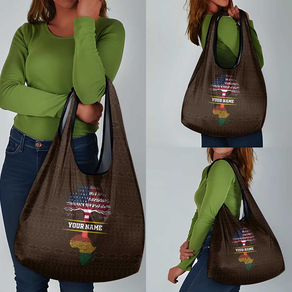 African Roots Design - Custom Personalized Grocery Bag