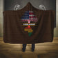African Roots Design - Custom Personalized Hooded Blanket
