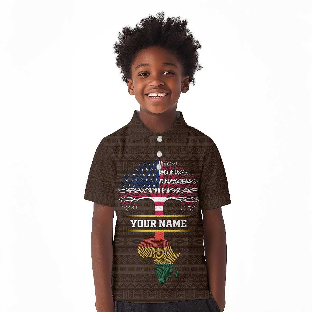 African Roots Design - Custom Personalized Kid Polo Shirt