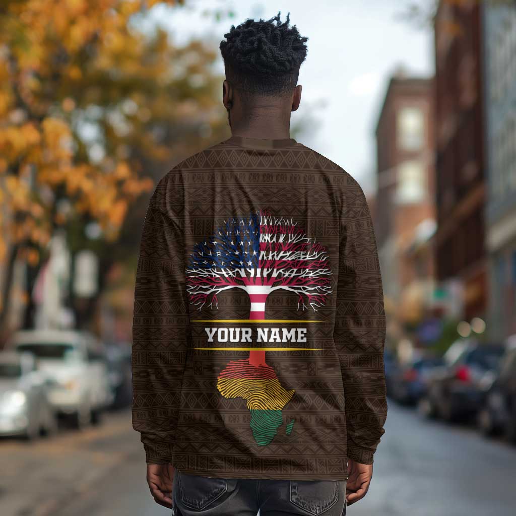 African Roots Design - Custom Personalized Long Sleeve Shirt