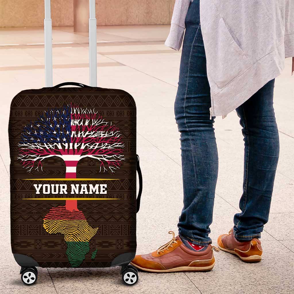 African Roots Design - Custom Personalized Luggage Cover