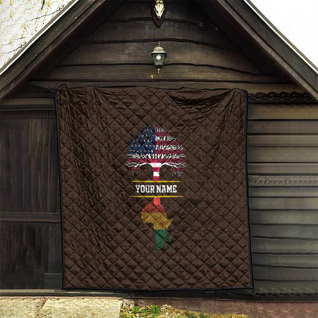 African Roots Design - Custom Personalized Quilt