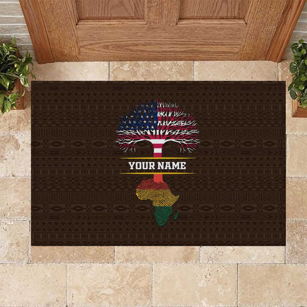 African Roots Design - Custom Personalized Rubber Doormat