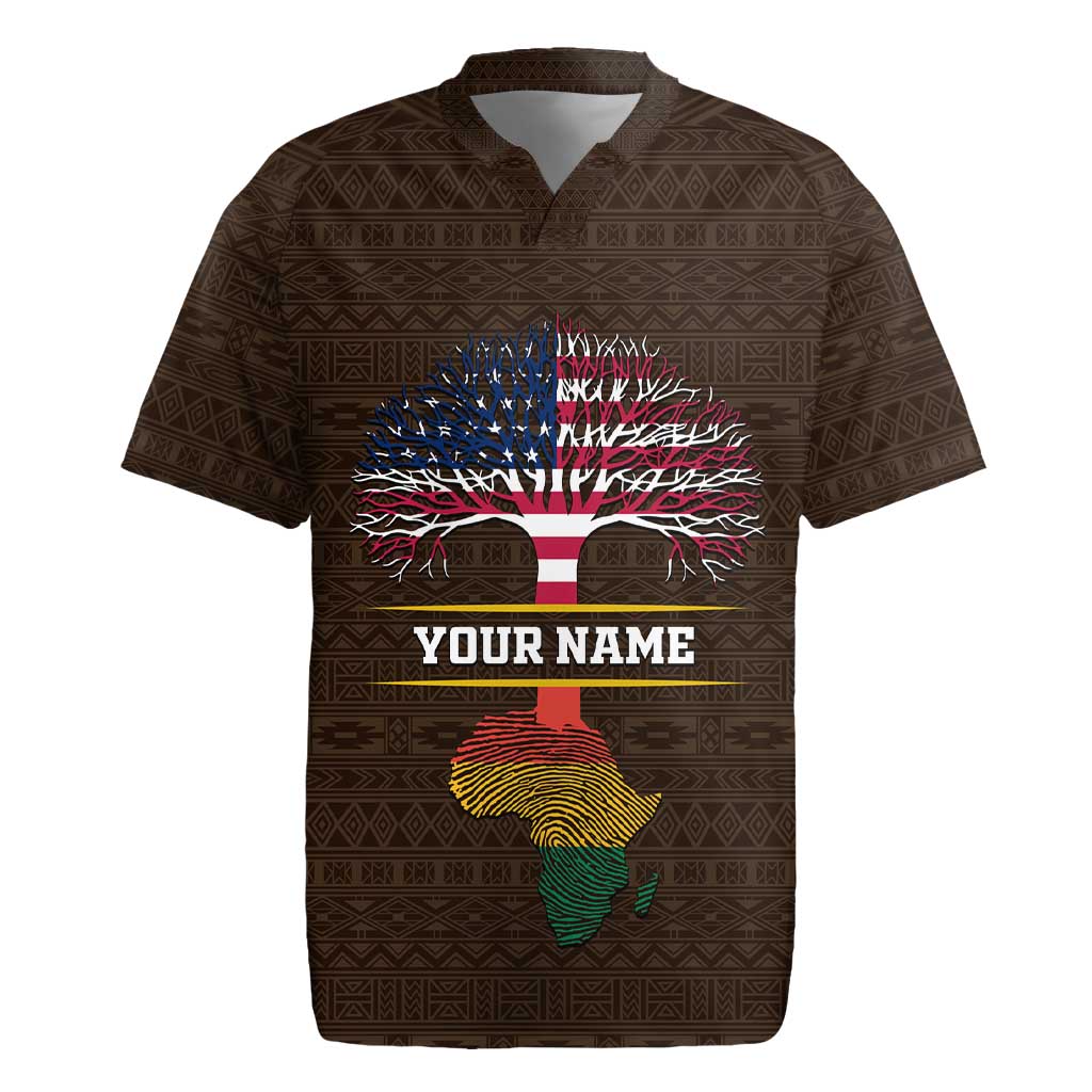 African Roots Design - Custom Personalized Rugby Jersey