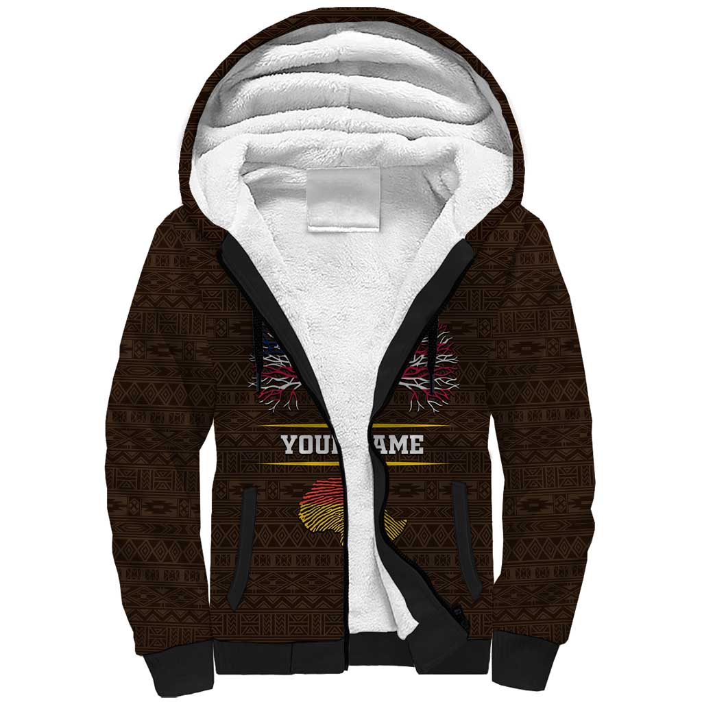 African Roots Design - Custom Personalized Sherpa Hoodie