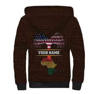 African Roots Design - Custom Personalized Sherpa Hoodie