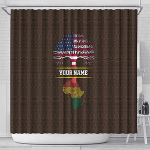 African Roots Design - Custom Personalized Shower Curtain