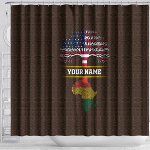 African Roots Design - Custom Personalized Shower Curtain