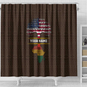 African Roots Design - Custom Personalized Shower Curtain