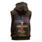 African Roots Design - Custom Personalized Sleeveless Hoodie - African Pride