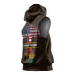 African Roots Design - Custom Personalized Sleeveless Hoodie - African Pride