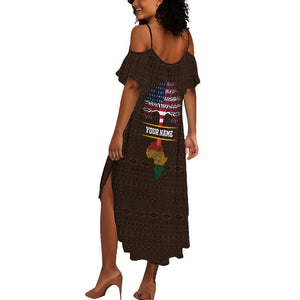 African Roots Design - Custom Personalized Summer Maxi Dress