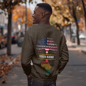 African Roots Design - Custom Personalized Sweatshirt