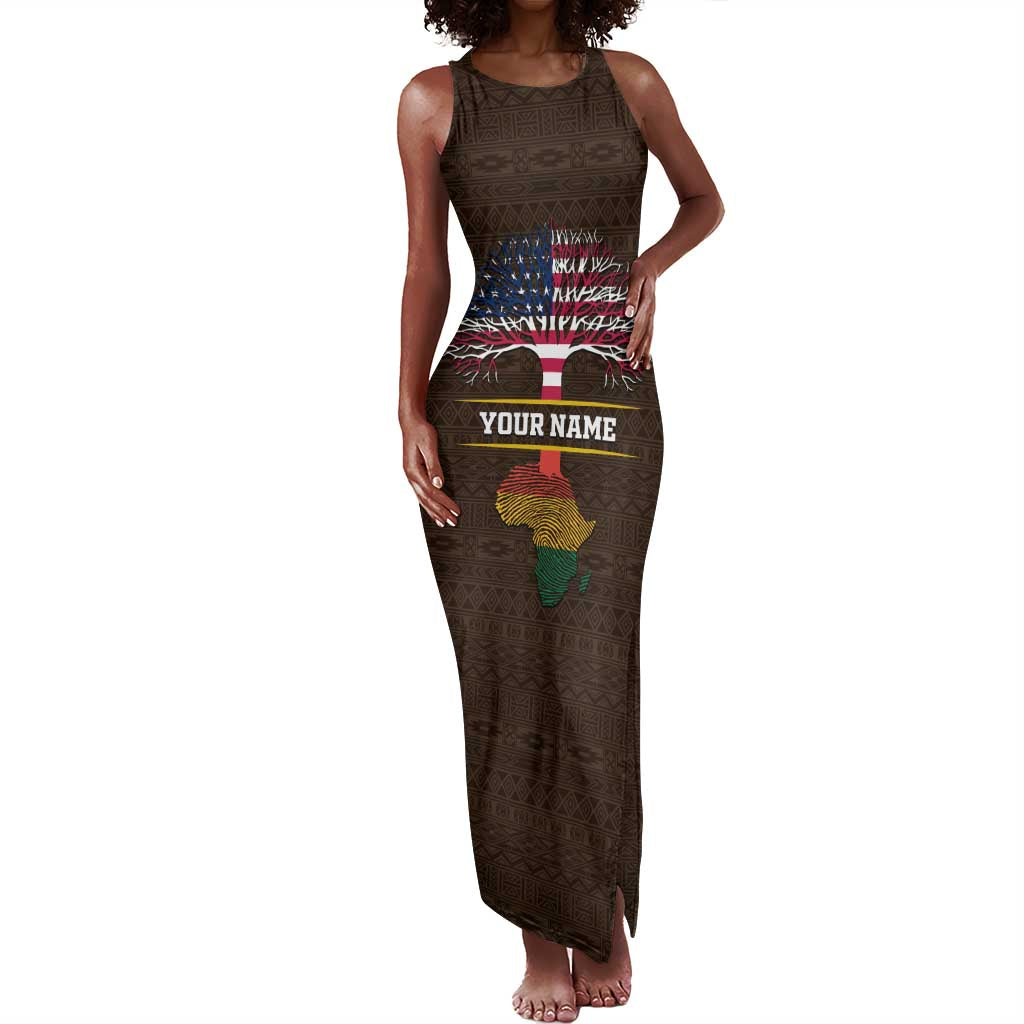 African Roots Design - Custom Personalized Tank Maxi Dress