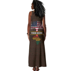 African Roots Design - Custom Personalized Tank Maxi Dress