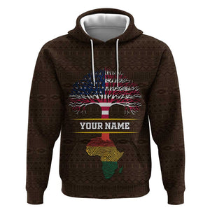 African Roots Design - Custom Personalized Zip Hoodie