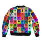 Multi Color Adinkra Symbols Bomber Jacket African Adrinkra