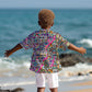 African Ndebele Pattern Kid Hawaiian Shirt