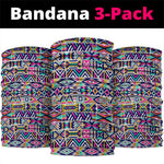 African Ndebele Pattern Neck Gaiter DT02
