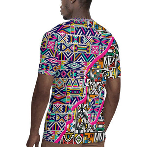 African Ndebele Pattern Rugby Jersey