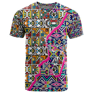 African Ndebele Pattern T shirt