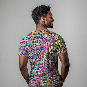 African Ndebele Pattern T shirt