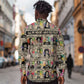 All My Heroes Have FBI Files Long Sleeve Button Shirt Civil Rights Leaders