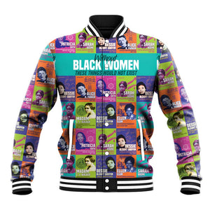 African Women Inventors Baseball Jacket Without Black Women These Things Would Not Exist DT02