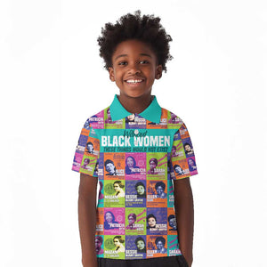 African Women Inventors Kid Polo Shirt Without Black Women These Things Would Not Exist