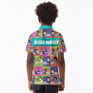 African Women Inventors Kid Polo Shirt Without Black Women These Things Would Not Exist